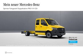 PREDÁM: Odtahový Špeciál Mercedes Sprinter DoKa 519 CDI - 2