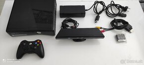 Xbox 360 slim 250gb+kinect a hry - 2