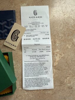 Goyard originál cardholder / peňaženka - 2