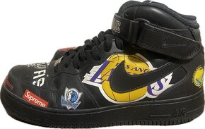 Nike x Supreme Air Force 1 Mid NBA leather high trainers - 2