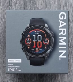 Garmin Fenix 8 Amoled Sapphire Titanium Black - 47mm - 2