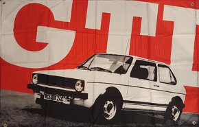 Vlajka VW Golf 1/mk1 GTI - 2