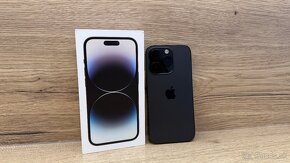 Apple iPhone 14 Pro 128 GB Space Black  Dobrý stav  Ešte v Z - 2