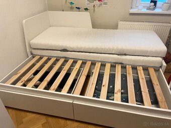 Postel ikea s matracmi v zaruke,povodna cena 578 eur - 2