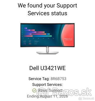 DELL UltraSharp U3421WE 34" - 2