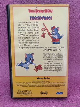 VIDEOKAZETA VHS TOM a JERRY KIDS - 2