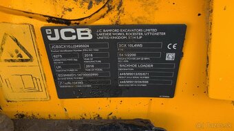 Jcb 3cx compact /2018 trator bager - 2