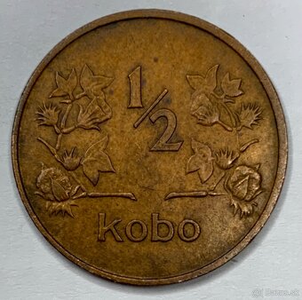 (M.2022.132.) Predám 1/2 kobo 1973 Nigéria - 2