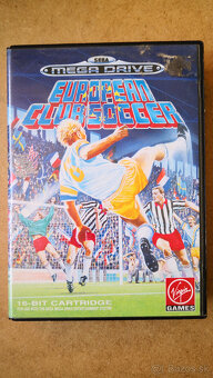 SEGA Megadrive hra - European Club Soccer (1992) - 2