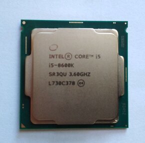 Intel i5 8600k - 2