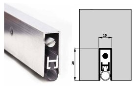 Padací / vyrovnávací prah na dvere - 2