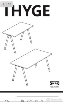 Stôl IKEA THYGE – spoľahlivý parťák do pracovne - 2