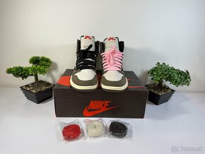 Nike x Travis Scott Air Jordan 1 leather - 2