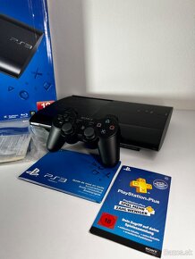 PS3 super slim - originál balenie - 2