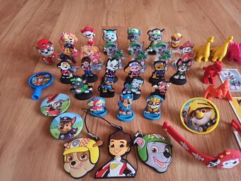 Paw Patrol prívesky, odznaky, kartičky, figúrky,... - 2