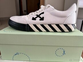 OFF WHITE VULCANIZED LOW SNEAKERS - 2