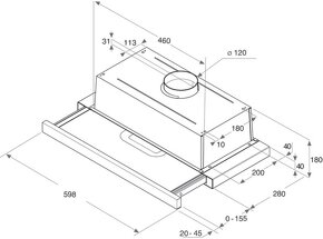 Digestor WHIRLPOOL AKR 749/1 NB - 2