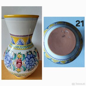Keramika s modranským vzorom časť druhá - 2