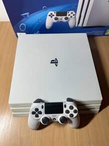 playstation 4 pro glancier white - 2