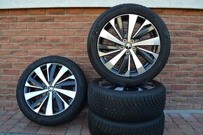 5x108 R19 Zimna sada Peugeot 5008 + 235/50 R19 Bridgestone - 2