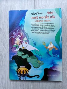 Disney Ariel malá morská víla 1.vydanie 1991 - 2