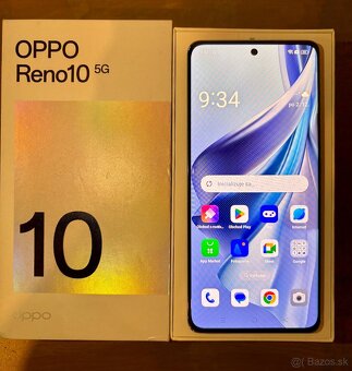 Oppo Reno 10 5G, Ice blue, 8GB/256GB - 2