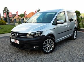 VOLKSWAGEN CADDY 2.0TDI 4x4 5miest 2016 KLIMA ŤAŽNE - - 2