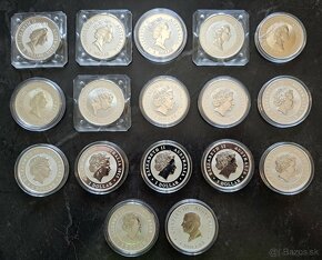 Investičné strieborné mince Kookaburra - 2
