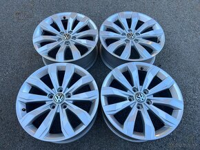 ORIGINAL VW T ROC PASSAT B8 DISKY 5x112 R17 TOP - 2