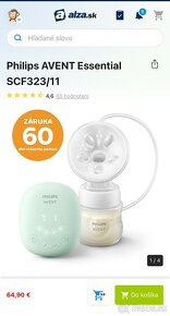 Odsávačka Philips Avent Essential - 2