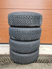 Plechové disky 4×98 15" + zimne pneu 185/55 R15 - 2