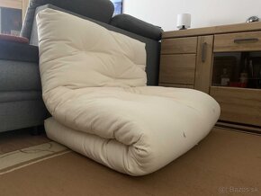 MATRAC FUTON prírodný, bavlna, tvarovateľný - 2