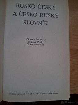 slovnik rusko-cesky,cesko-rusky - 2