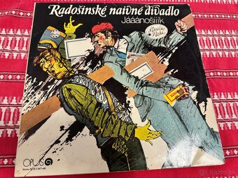 2 LP Radošínské naivné divadlo Jááánošík a Človečina - 2