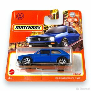 Matchbox VW Golf GTI MK1- blue - 2