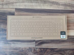 Eternico Home Keyboard Wired KD2021 čierna – CZ/SK (nová) - 2