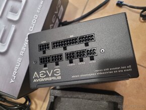 Predám zdroj EVGA 650W / komplet balenie - 2