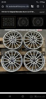 Predam r18 5x112 Original Mercedes GLA - 2