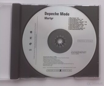 Depeche Mode US CD Promo Martyr - 2