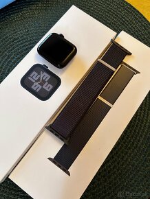 Apple Watch SE 2022 44mm Tmavo atramentový hliník+ remienok - 2