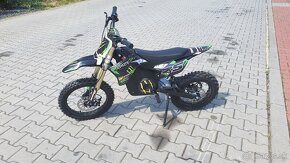 Elektrická motorka MiniRocket Coyote 1500W 48V zel - 2