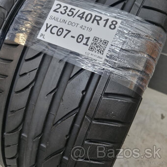 Letné pneumatiky 235/40 R18 SAILUN DOT4219 - 2