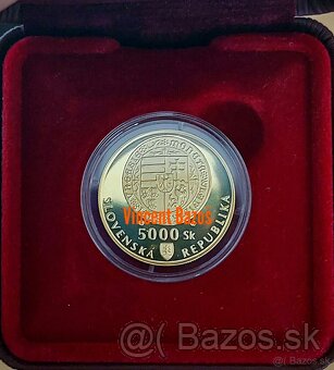 5000Sk 1999 Razba prvých toliarov - 2