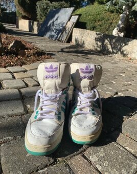 vintage adidas tenisky - 2