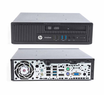 Mini-PC HP EliteDesk 800 G1 SFF/I-5 Quad-Core - 2