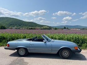 Na predaj Mercedes Benz 380 SL R107 baby blue - 2