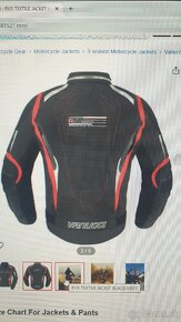 VANUCCI RVX MOTO BUNDA velkost 52 - 2