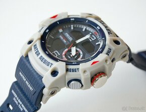 SMAEL 8007 Dual-Time - pánske vodotesné športové hodinky - 2