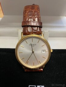 Tissot zlaté hodinky t870/970 - 2