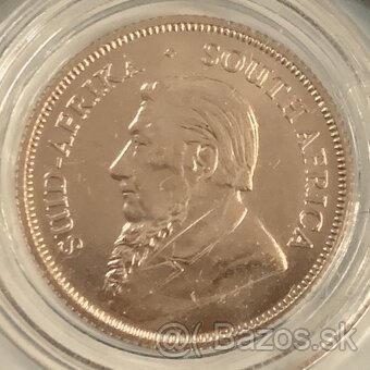 Zlatá investičná minca 1/10oz Kruger ročník 2017 - 2